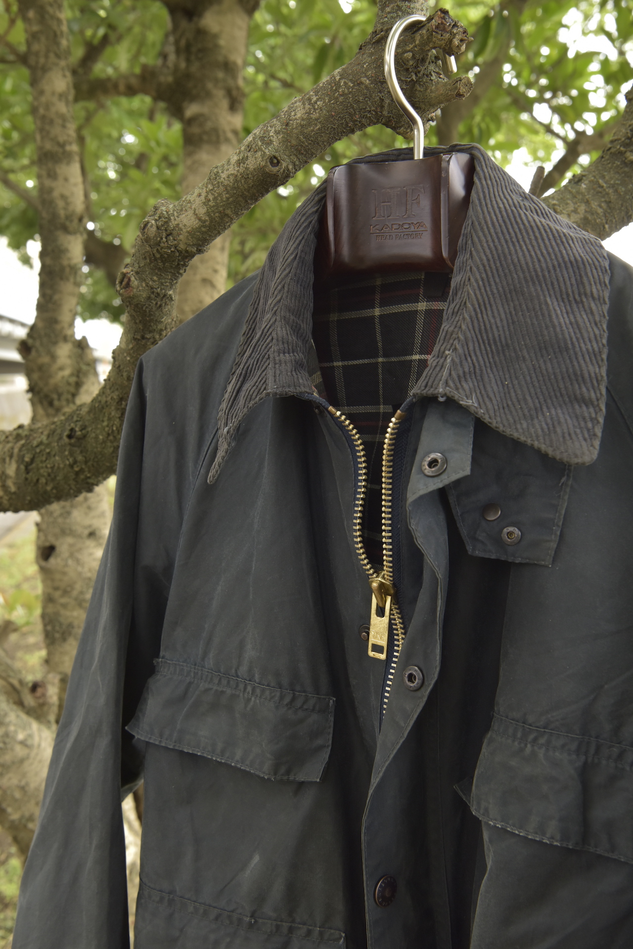 urquoise】Barbour Bedale 2crest c40 navy @1983 e1175c | British  