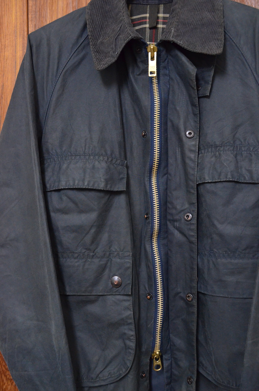 1986 Barbour bedale c40 ネイビー 2crest marinefarms.cl